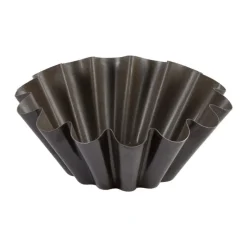 Moule à brioche grosses côtes en acier antiadhérent - Ø 22 x H 10 cm