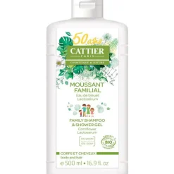 Moussant familial Cattier bio en format de 500 ml