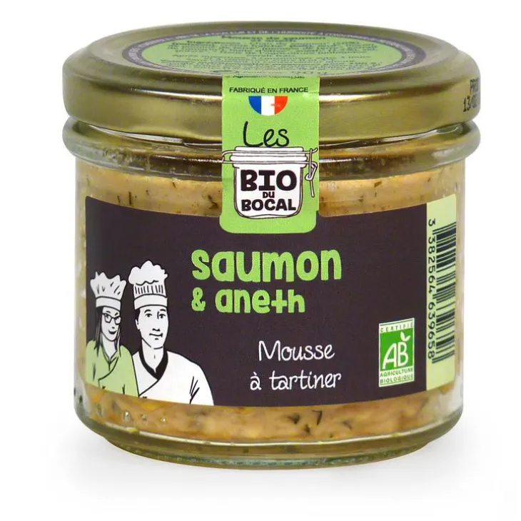 Mousse au saumon & aneth en verrine de 90 g