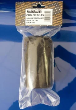 Mousse de filtre spécifique, en matériau durable - marque EDEN, modèle 501