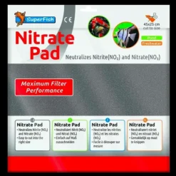 Mousse filtrante anti-nitrate, efficace, SUPERFISH BASSIN - 45x25 cm