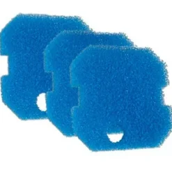 Mousse filtrante bleue pour aquarium, série Expérience et Professionnel 150/250, marque EHEIM - lot de 3 pièces