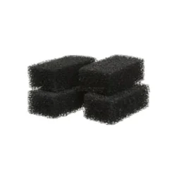 Mousse filtre charbon actif, spécifique IN 800/1000 Plus, TETRA - lot de 4 pièces