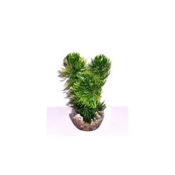 Mousse verte en plastique petit modèle 13 cm