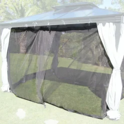 Moustiquaires universelles coloris gris Couleurs du monde - 3 x 3 m