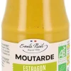 Moutarde à l’estragon bio en pot de 200 g
