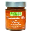 Moutarde bio au curry et curcuma 130 g
