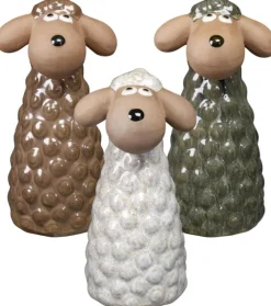 Mouton en terre cuite émaillée Deroma Pecora - 19 cm