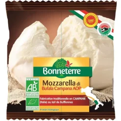 Mozzarella di bufala AOP Bonneterre 125 g