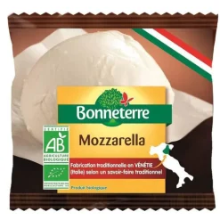 Mozzarella italienne bio Bonneterre - 125 g