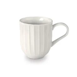 Mug en grès réactif blanc Adele - 35 cl