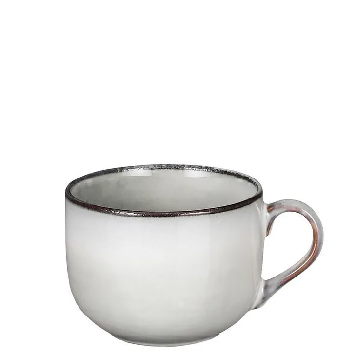 Mug Tabo coloris gris en grès - Ø 11 cm