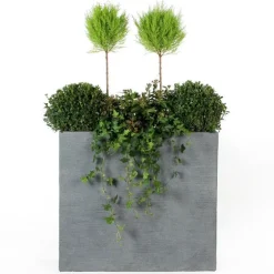 Muret Stream anthracite L.74 x l.22 x H.66 cm