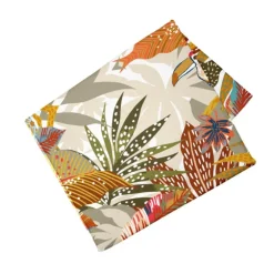 Nappe décorative en coton coloris multicolore Papouasie - 150 x 250 cm