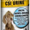 Nettoyant enzymatique urine pour chiot et chien enlève taches et odeurs CSI Urine - spray de 150 ml