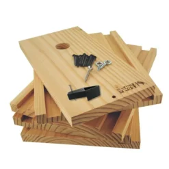 Nichoir à monter en bois douglas Natures Market trou 28 mm - 17 x 21 x 22,5 cm