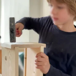 Nichoir à monter en bois douglas Natures Market trou 28 mm - 17 x 21 x 22,5 cm