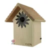 Nichoir la couveuse pour mésanges charbonnières en bois 20 x 22 x 28cm