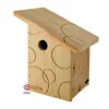 Nichoir la fiesta pour mésanges charbonnières en bois 20 x 22 x 28 cm