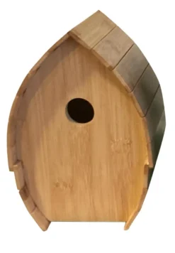 Nichoir pour oiseaux du ciel en bambou Hami form Olvéa