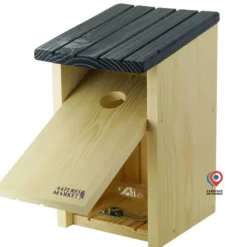 Nichoir pour oiseaux en bois épicéa Chez Jojo - Ø 34 mm