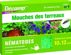 Nématodes contre mouches des terreaux 2 millions