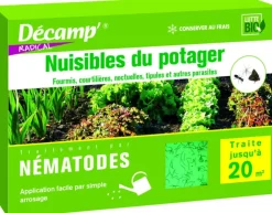 Nématodes contre nuisibles du potager 20 m2