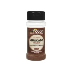 Noix de muscade en poudre bio en pot de 35 g