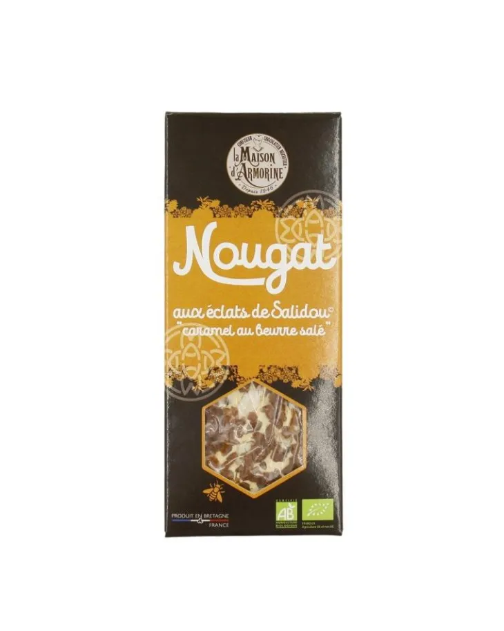 Nougat aux éclats de Salidou Maison Armorine - 80 g