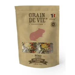 Nourriture aux aliments complets pour cochons d'inde Grain de vie - 1,3 kg