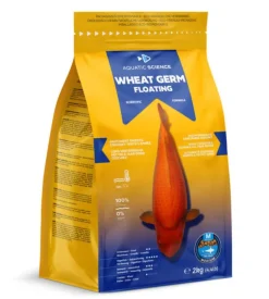 Nourriture complète pour koïs de minimum 15 cm de long Aquatic Science Wheat Germ Floating - Taille M sac de 2 kg