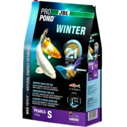 Nourriture d'hiver pour carpes koï, spécifique, JBL BASSIN ProPond Winter S - 1,8 kg