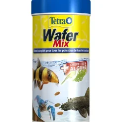 Nourriture mixte pour poissons, 48g - 100ml, TETRA Wafermix