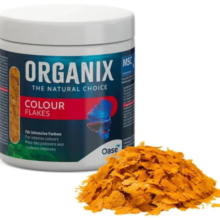 Nourriture poissons colorés - OASE Organix Colour Flakes - 250ml