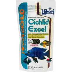 Nourriture pour poissons d'aquarium - HIKARI AQUARIUM Cichlid Excel Mini - 250g