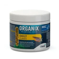 Nourriture quotidienne poissons, bio, OASE AQUARIUM Organix Daily Flakes - 175ml
