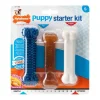 Nylabone Kit de 3 os pour chiot taille S au poulet