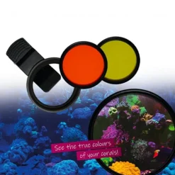 Objectif photo spécifique coraux, filtre couleur 52mm - AQUA MEDIC, modèle Color Filter Set