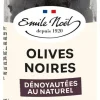 Olives noires dénoyautées en bocal de 190 g