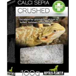 Os de seiche broyé pour tortue, lézard, rongeur et oiseau Reptile Planet Calci Sepia Crushed - 100 g