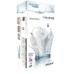 Osmoseur pour aquarium coloris blanc Aquavie kbo100 380 l/jrs
