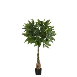 Pachira artificiel en pot Mica Décorations - Ø 60 cm x 80 cm
