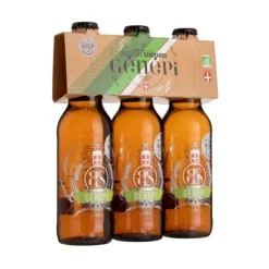Pack bière blonde bio au génépi Brasseurs Savoyards - 3 x 33 cl