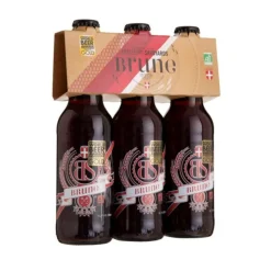 Pack bière BS brune bio Brasseurs Savoyards - 3 x 33 cl