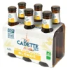 Pack de bière blonde Bio 0% d’alcool Cadette - 6 x 25 cl