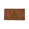 Paillasson en fibre de coco décor de Noël - 72 x 40 cm