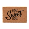 Paillasson en fibre de coco imprimé Home sweet home - 75 x 45 cm