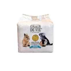 Paille XL pour petits mammifères Grain de Vie - 150 g