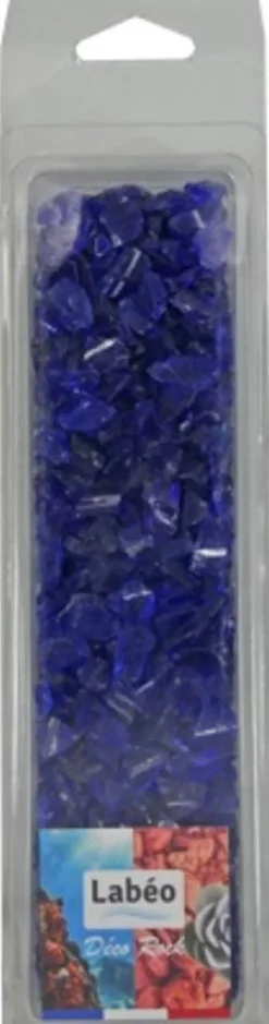 Paillettes de verre pour aquarium coloris bleu LABEO 5/10