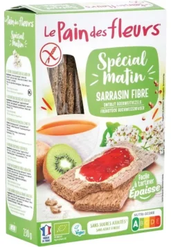 Pain des fleurs matin sarrasin fibre 230 g